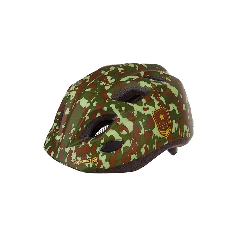 POLISPORT Casco para niño con luz led 725710