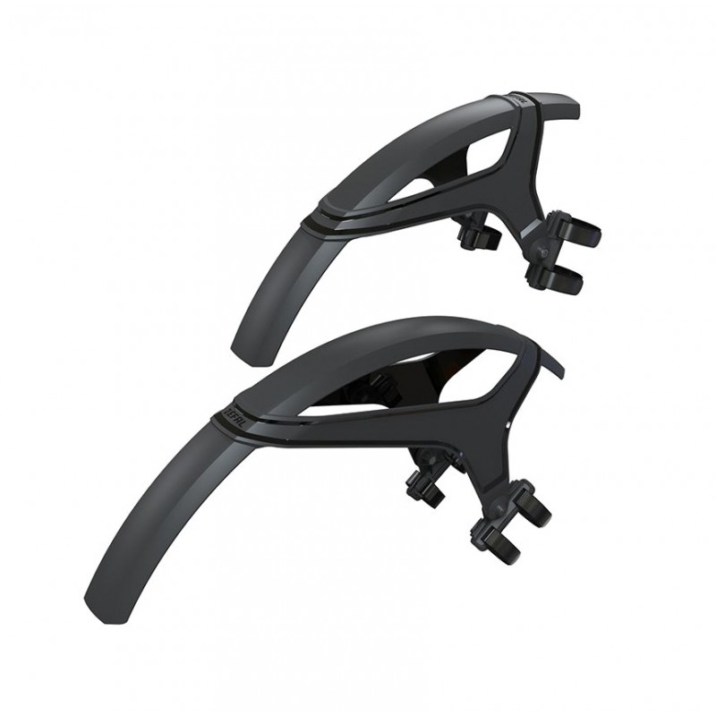 ZEFAL JUEGO DE GUARDABARROS DEFLECTOR FM65 26-29" NEGRO 726430