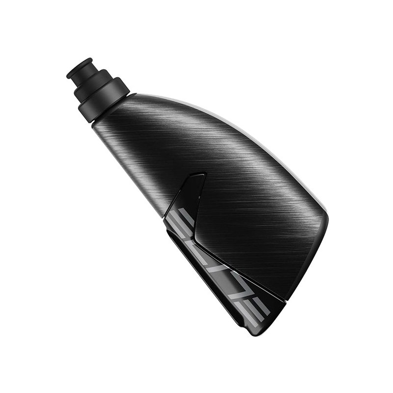 ELITE Kit crono con portabidón y bidón aero CX FIBRA VIDRIO/BIDON 500 ML NEGRO 726462