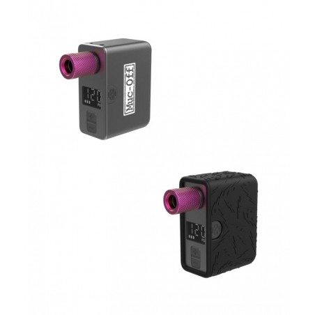 MUC-OFF Mini hinchador eléctrico AIRMACH PRO 120 PSI VALVULA PRESTA/STANDARD/BIG BORE 726747