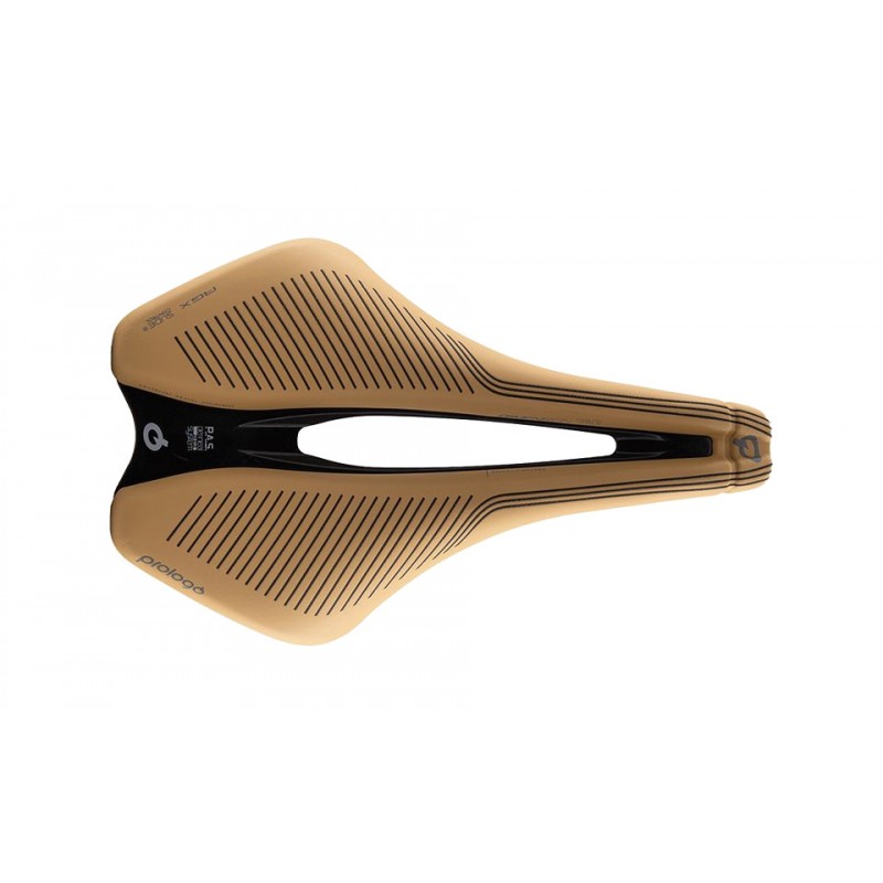 PROLOGO Sillín para bicicleta con slide control AGX SPACE TIROX 153 BEIGE/NEGRO 725457