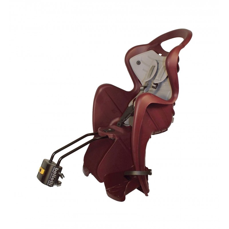 BELLELLI Portabebés para bicicleta con montaje al cuadro MR FOX LUXE 725761