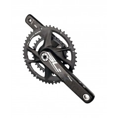FSA Aluminum bicycle crankset and chainrings OMEGA MEGAEXO 19 MM 46X30D 175 SHIMANO 12V 725770