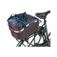 BASIL Cesta trasera para bicicleta con placa poliéster FLAIR CARRY ALL 22L (38X21X27 CM) MIK 2.0 725830VAR