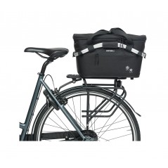 BASIL Cesta trasera para bicicleta con placa poliéster CARRY ALL ISO 18L (38X21X27 CM) MIK 2.0 725831