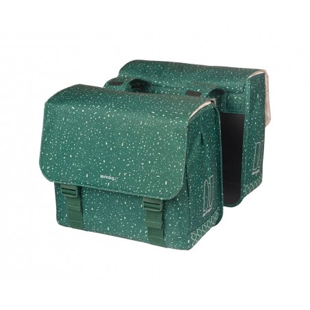 BASIL Rear bicycle panniers with universal polyester system FLAIR 35L (35X15X31 CM) BRIDGE 725837VAR