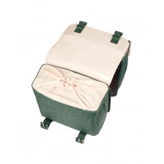 BASIL Rear bicycle panniers with universal polyester system FLAIR 35L (35X15X31 CM) BRIDGE 725837VAR
