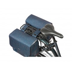 BASIL Alforjas traseras para bicicleta con placa poliéster FLAIR 35L (35X15X31 CM) MIK 2.0 725838VAR