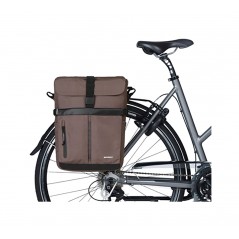 BASIL Bicycle bag with polyester hooks MOVE COMMUTER 15L (27X16X38 CM) MIK 725841VAR