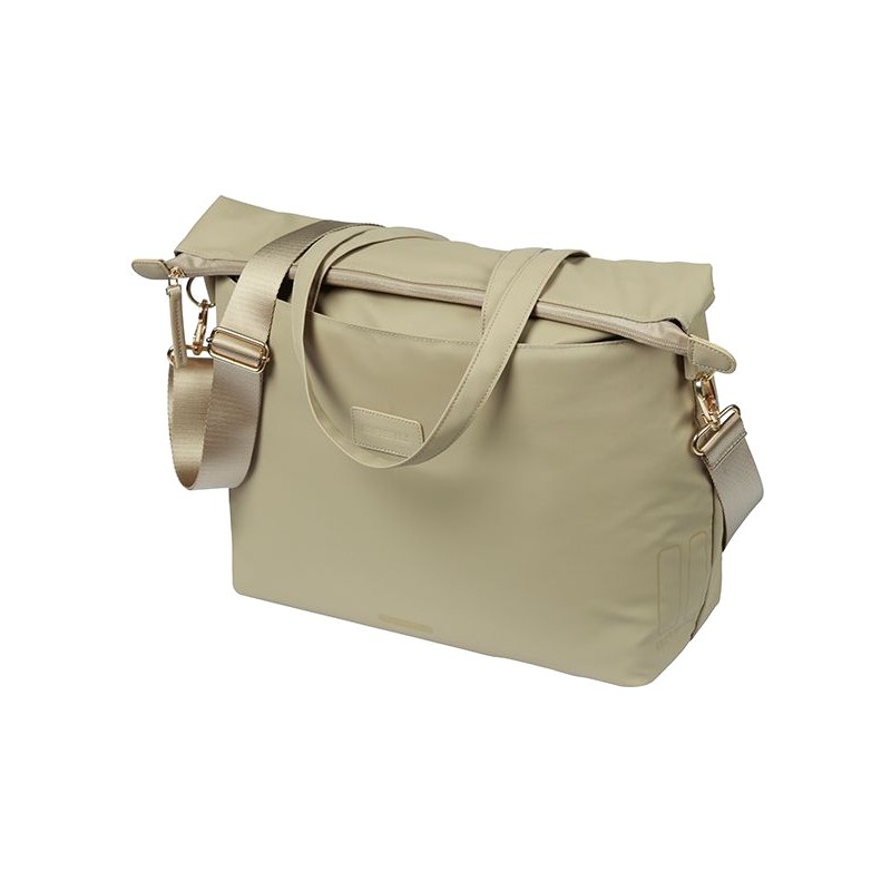 BASIL Bolsa para bicicleta con ganchos poliéster impermeable MANHATTAN 12L (38X12X30 CM) COMMUTER HOOK-ON 725854