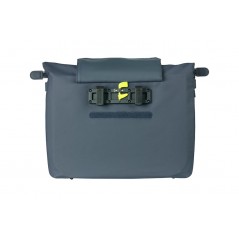 BASIL Bicycle bag with hooks, waterproof polyester MANHATTAN 12L MARINO (38X12X30 CM) COMMUTER HOOK-ON 725855