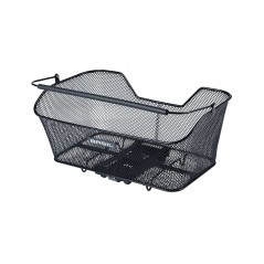BASIL Cesta trasera para bicicleta con placa acero BASE XL (44X23.5X17.5 CM) MIK 725858