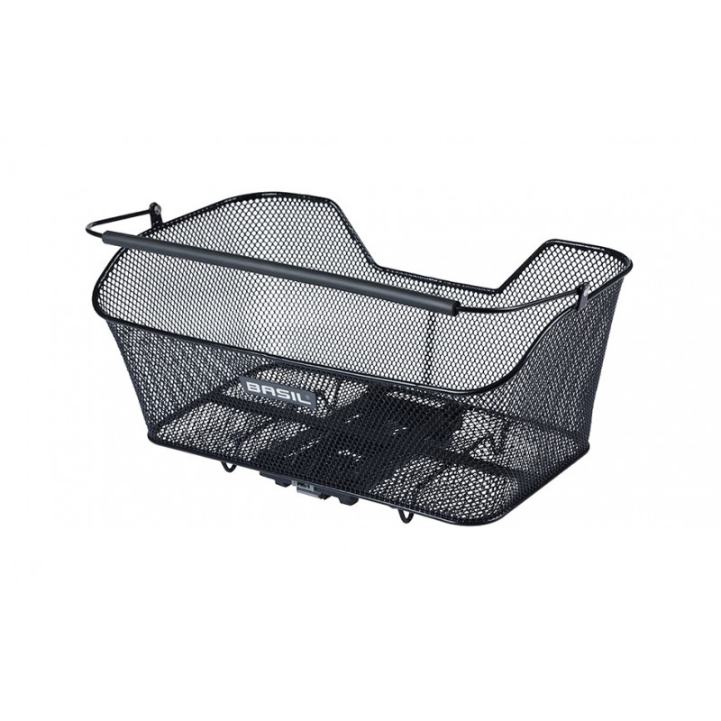 BASIL Cesta trasera para bicicleta con placa acero BASE XL (44X23.5X17.5 CM) MIK 725858