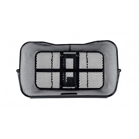 BASIL Cesta trasera para bicicleta con placa acero BASE XL (44X23.5X17.5 CM) MIK 725858