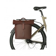 BASIL Bicycle bag with polyester system CITY SHOPPER 14-16L (30X15X34 CM) MIK 725864VAR