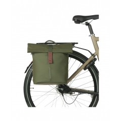 BASIL Bicycle bag with polyester system CITY SHOPPER 14-16L (30X15X34 CM) MIK 725864VAR