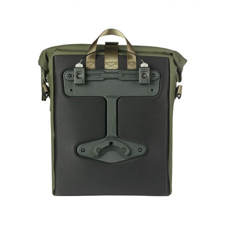 BASIL Waterproof bicycle bag with system and LED light SOHO 17L POLIURETANO (38X19X38 CM) MIK NORDLICHT 725865