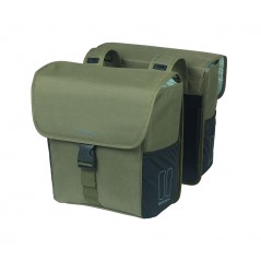 BASIL Alforjas traseras para bicicleta con sistema universal poliéster GO 32L (29X15X34 CM) BRIDGE 725866