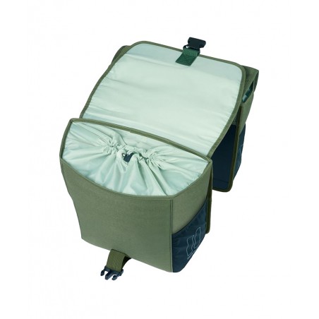 BASIL Alforjas traseras para bicicleta con placa poliéster GO 32L (29X15X34 CM) MIK 2.0 725867