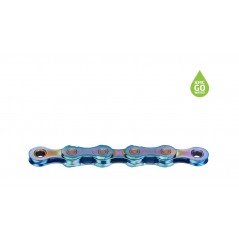 KMC Wax-lubricated bicycle chain X11 WAXED 1/2X11/128" 118 ESLABONES 11V 725888