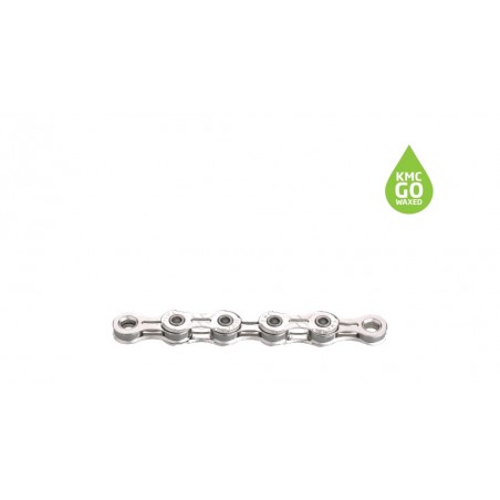 KMC Wax-lubricated bicycle chain X11EL WAXED 1/2X11/128" 118 ESLABONES 11V 725889VAR