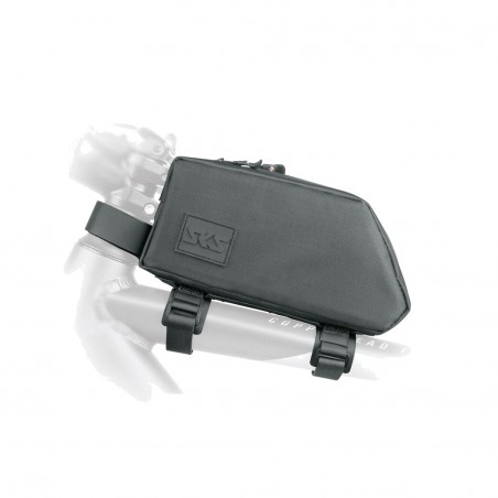 SKS Bicycle frame bag with top tube mount, polyester URBAN 0.65L (21X6X10 CM) 726117