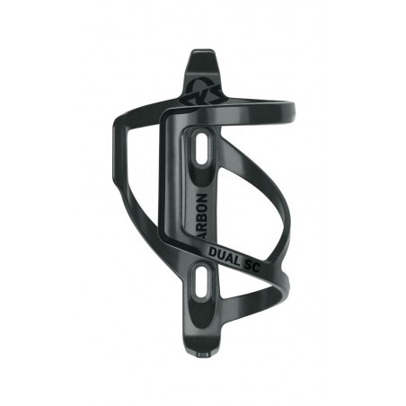SKS Portabidón para bicicleta con acceso lateral izquierdo carbono DUAL SC 726118