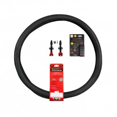 BARBIERI Kit mousse para bicicleta con válvulas presta de carbono ANACONDA 3.0 27.5X2.10-2.70" 35 MM 726550