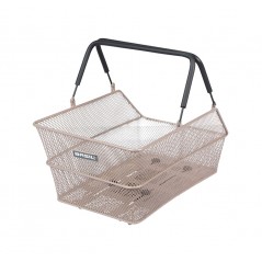 BASIL Rear bicycle basket with steel plate CENTO (24X39X13.5 CM) MIK 726726VAR