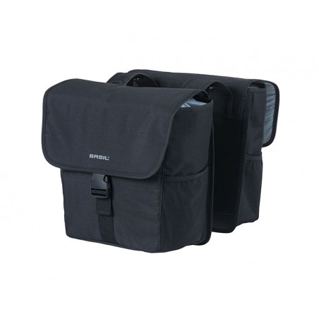 BASIL Rear bicycle panniers with universal reflective system GO 32L (29X15X34 CM) BRIDGE 726731