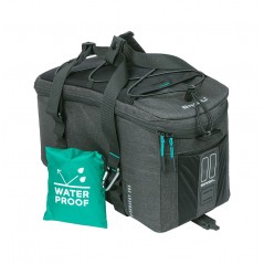 BASIL Bolsa para portabultos con placa poliéster DISCOVERY 365D M 9L (16X34X18 CM) MIK 2.0 726733