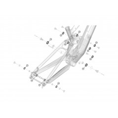 LAPIERRE Kit de rodamientos para bicicleta eléctrica E-BIKE ZESTY CF KLP00037