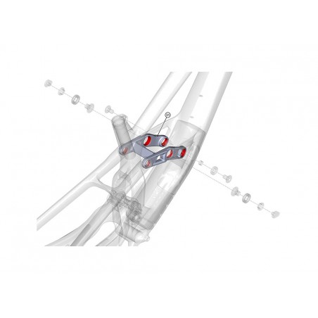 LAPIERRE High pivot crank for electric bike E-BIKE SPICY KLP00050