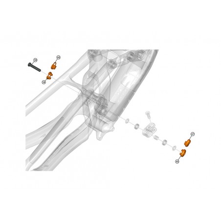 LAPIERRE Kit flipchip para bicicleta eléctrica E-BIKE SPICY KLP00057