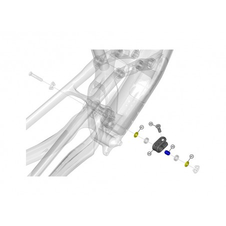 LAPIERRE Extensor de amortiguador para bicicleta eléctrica E-BIKE SPICY KLP00064