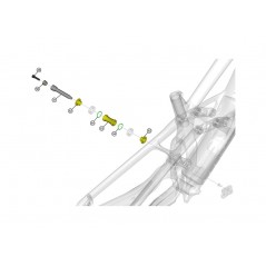 LAPIERRE Kit de herrajes para pivote principal bicicleta eléctrica E-BIKE SPICY KLP00068