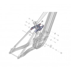 LAPIERRE Enlace para bicicleta eléctrica E-BIKE OVERVOLT GEN5 FS AL KLP00081
