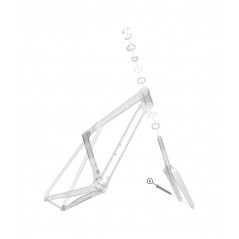 LAPIERRE Front axle for bicycle XELIUS DRS KLP00090