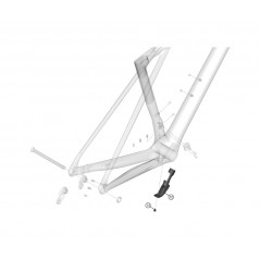LAPIERRE Soporte de batería para bicicleta XELIUS DRS KLP00093