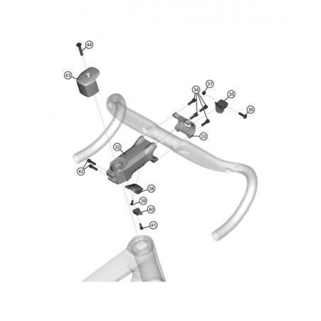 LAPIERRE bike stem 31.8 ALEACIÓN 90 MM KLP00129