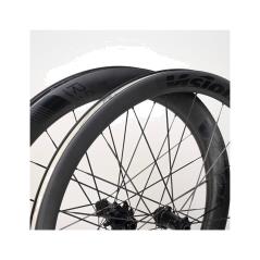 VISION Juego de ruedas carbono aerodinámicas carretera para bicicleta con disco y sistema METRON 60 RS SL SHIMANO 11V CENTER TUB