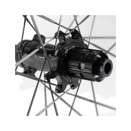 VISION Juego de ruedas carbono aerodinámicas carretera para bicicleta con disco y sistema METRON 60 RS SL SHIMANO 11V CENTER TUB