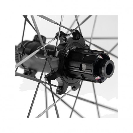 VISION Aerodynamic carbon road bike wheelset with disc and clincher system METRON 60 RS SL SRAM XDR CENTERLOCK TUBELESS READY 72