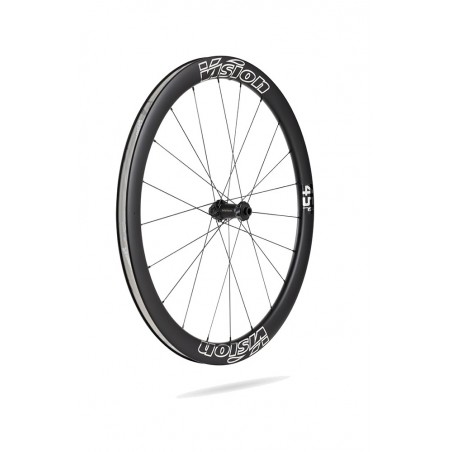 VISION Juego de ruedas carbono aerodinámicas carretera para bicicleta con disco y sistema METRON 45 SL CENTERLOCK SRAM XDR EDITI