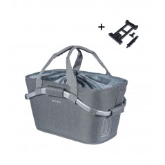 BASIL Cesta trasera para bicicleta con sistema 2DAY CARRY ALL 22L (20X38X17 CM) MIK 2.0 727029