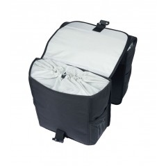 BASIL Alforjas traseras para bicicleta con sistema GO 32L (14X27X31 CM) MIK 2.0 727032
