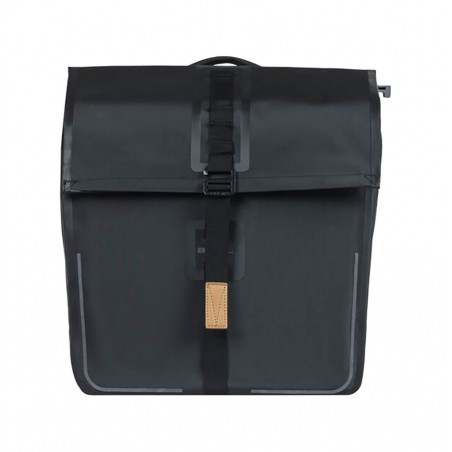 BASIL Alforjas traseras impermeables para bicicleta con sistema URBAN DRY 50L E (16X31X32 CM) MIK 2.0 727033