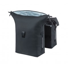 BASIL Alforjas traseras impermeables para bicicleta con placa SOHO 41L (15X31X38 CM) MIK 2.0 NORDLICHT 727052