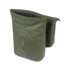 BASIL Alforjas de poliuretano traseras impermeables para bicicleta ciudad con placa 28-32L (12X30X33 CM) MIK 2.0 727057