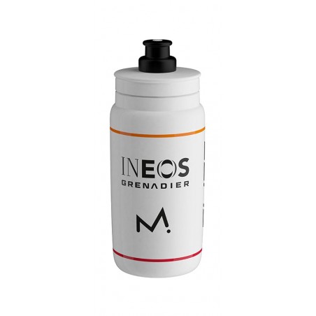 ELITE Bidón de ciclismo INEOS GRENADIER BLANC 550 ML 2025 FLY TEAM 727068